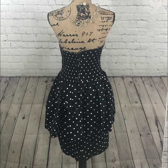 Women’s Vintage 80’s-90’s Polka Dot Vintage Dress - Picture 3 of 6